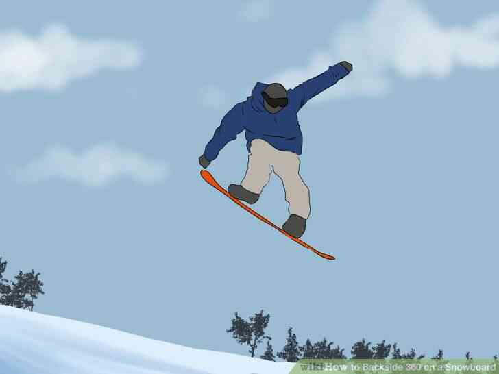 Image intitulée Backside 360 sur un Snowboard Étape 10